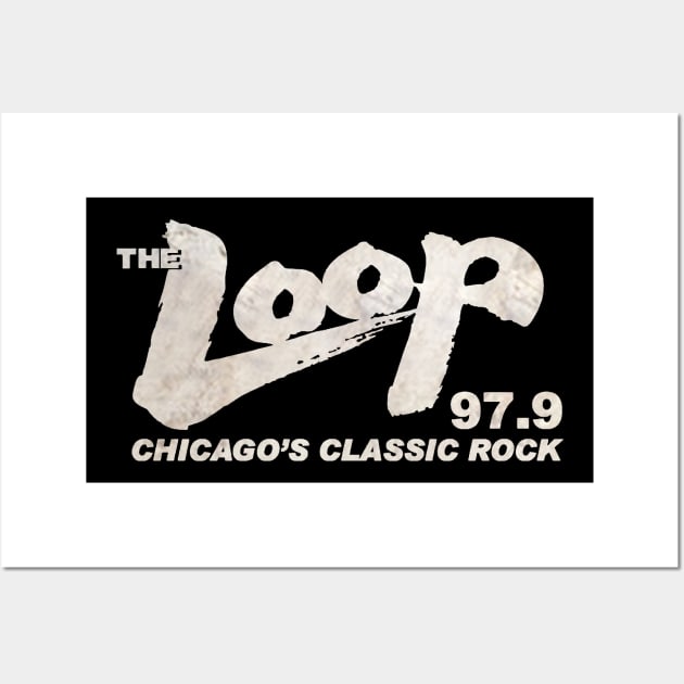 1977 The Loop Radio Wall Art by gulymaiden